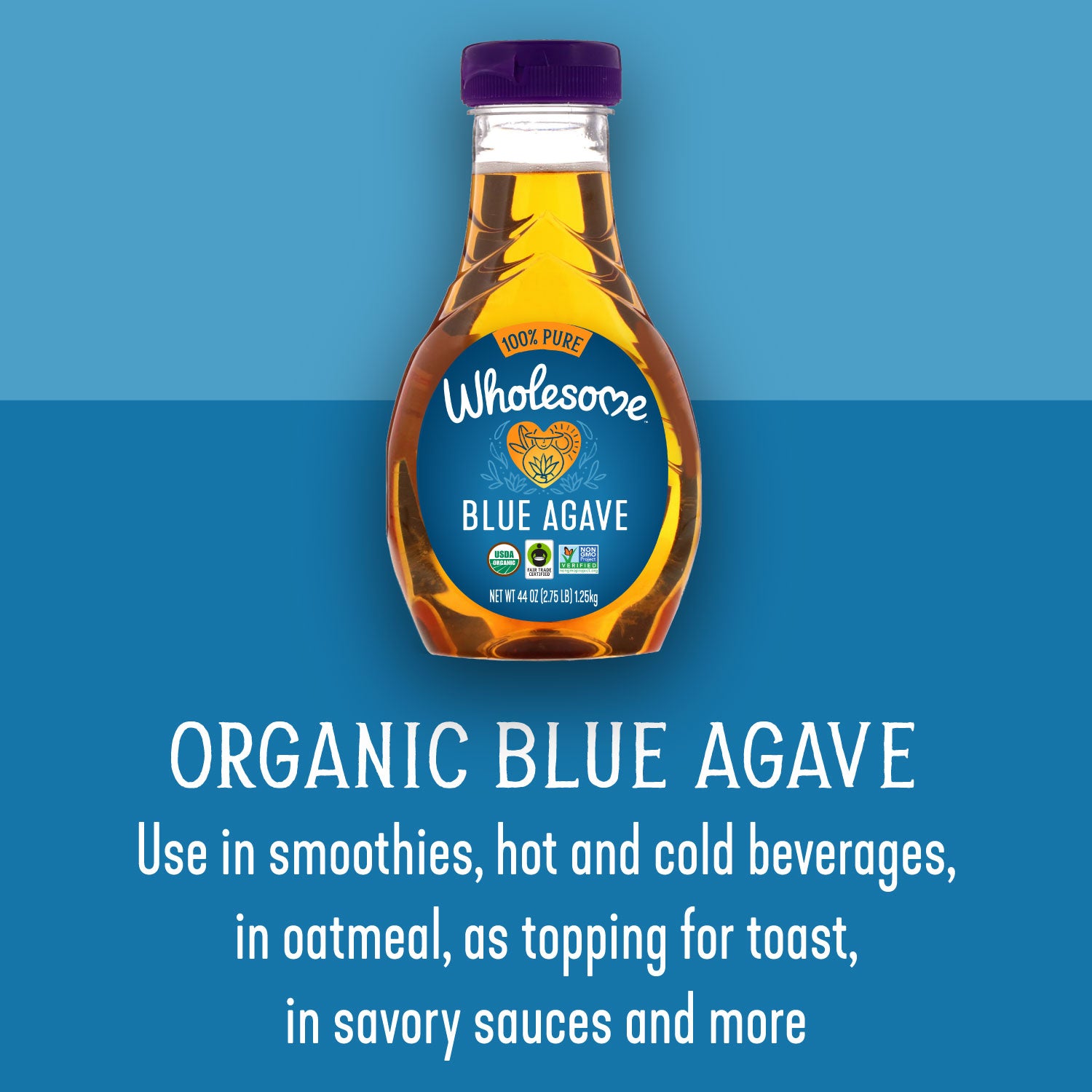 ORGANIC FAIR TRADE BLUE AGAVE NECTAR