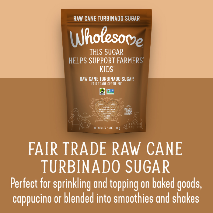FAIR TRADE RAW CANE TURBINADO SUGAR