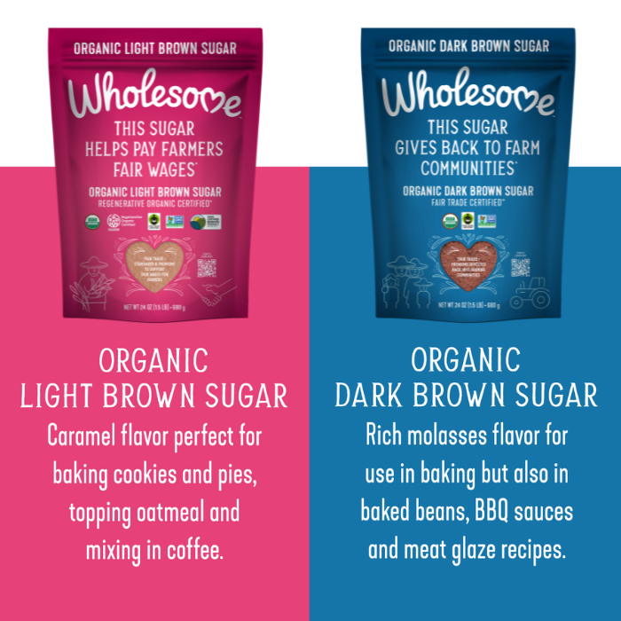 ORGANIC FAIR TRADE DARK BROWN SUGAR