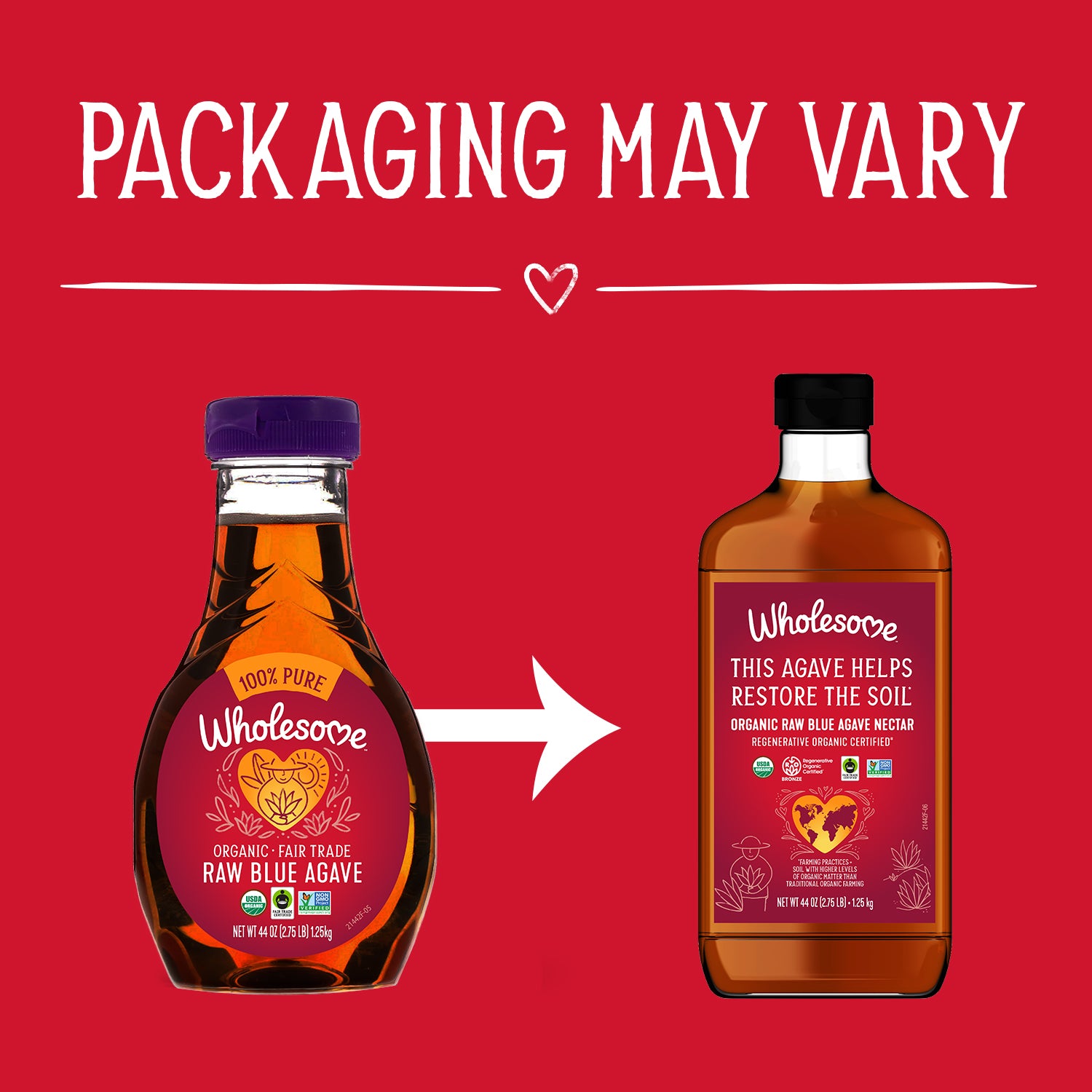 REGENERATIVE ORGANIC CERTIFIED® RAW BLUE AGAVE NECTAR