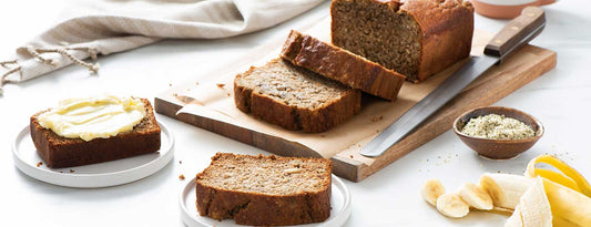 ALLULOSE HEMP BANANA BREAD