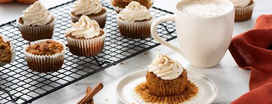 LOW CARB PUMPKIN SPICE LATTE MUFFINS