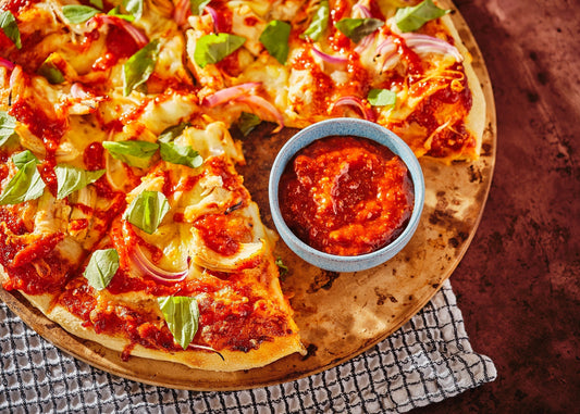 BBQ Chicken Grilled Pizza