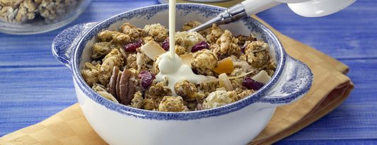 CINNAMON AGAVE APPLE GRANOLA