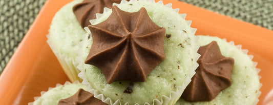 GLUTEN-FREE MINT CHOCOLATE CUPCAKES