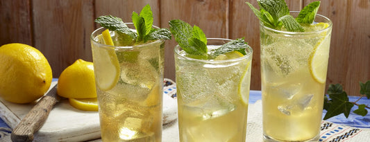 ICED HONEY CHAMOMILE LEMONADE