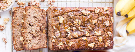 PALEO HONEY NUT BANANA BREAD