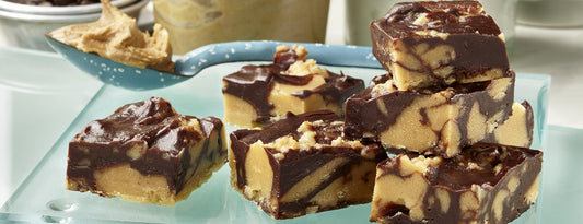 PEANUT BUTTER CHOCOLATE FUDGE