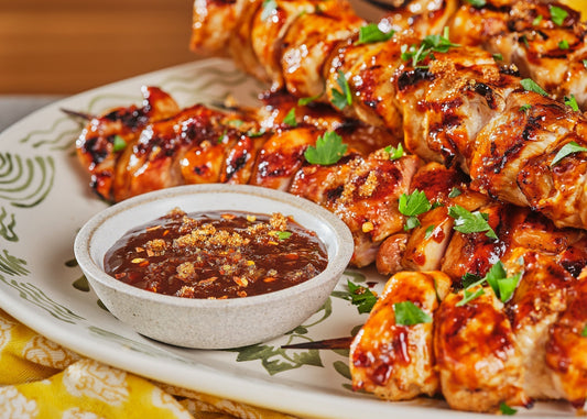 Bourbon BBQ Chicken Skewers
