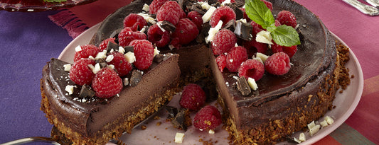 VEGAN CHOCOLATE CHEESECAKE