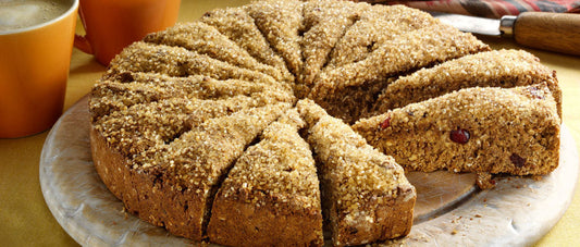 VEGAN PEANUT BUTTER CRANBERRY SCONES