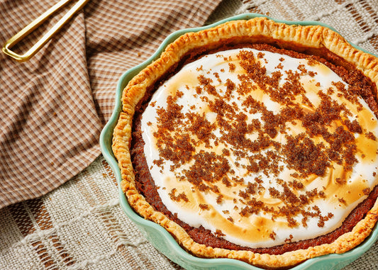Bourbon Brown Sugar Sweet Potato Pie