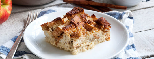 GLUTEN FREE APPLE BREAD PUDDING