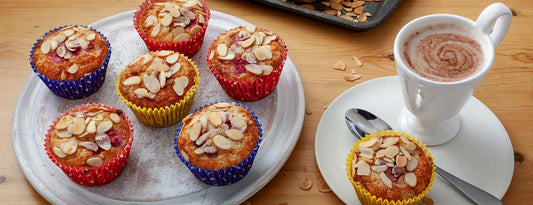 KETO ORANGE RASPBERRY ALMOND MUFFINS