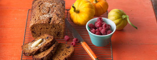 SPICED PUMPKIN AND DATE BREAD