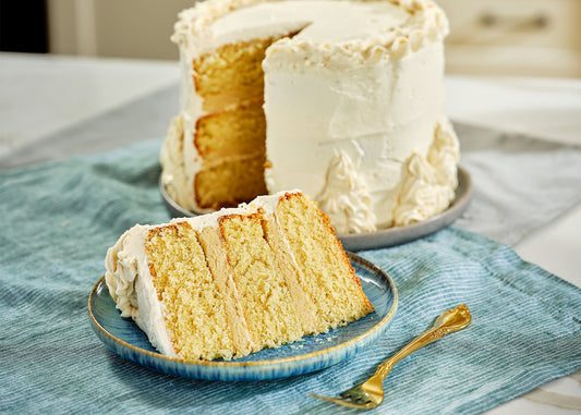 Vanilla Cookie Dough Cake