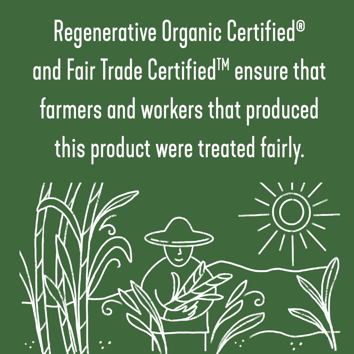 REGENERATIVE ORGANIC CERTIFIED® TURBINADO SUGAR