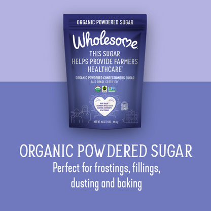 ORGANIC FAIR TRADE POWDERED CONFECTIONERS SUGAR