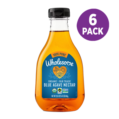 Wholesome Blue Agave 6 Pack front view