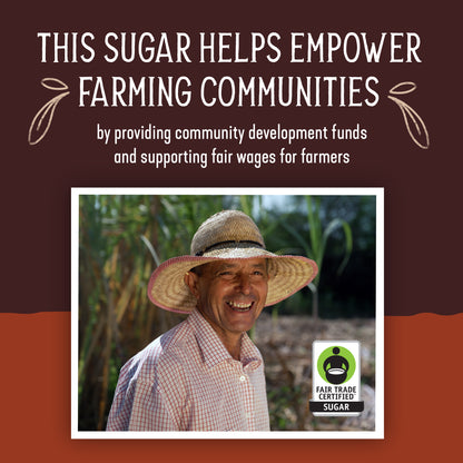 ORGANIC CANE SUGAR WITH VANILLA