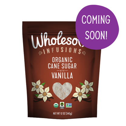 ORGANIC CANE SUGAR WITH VANILLA