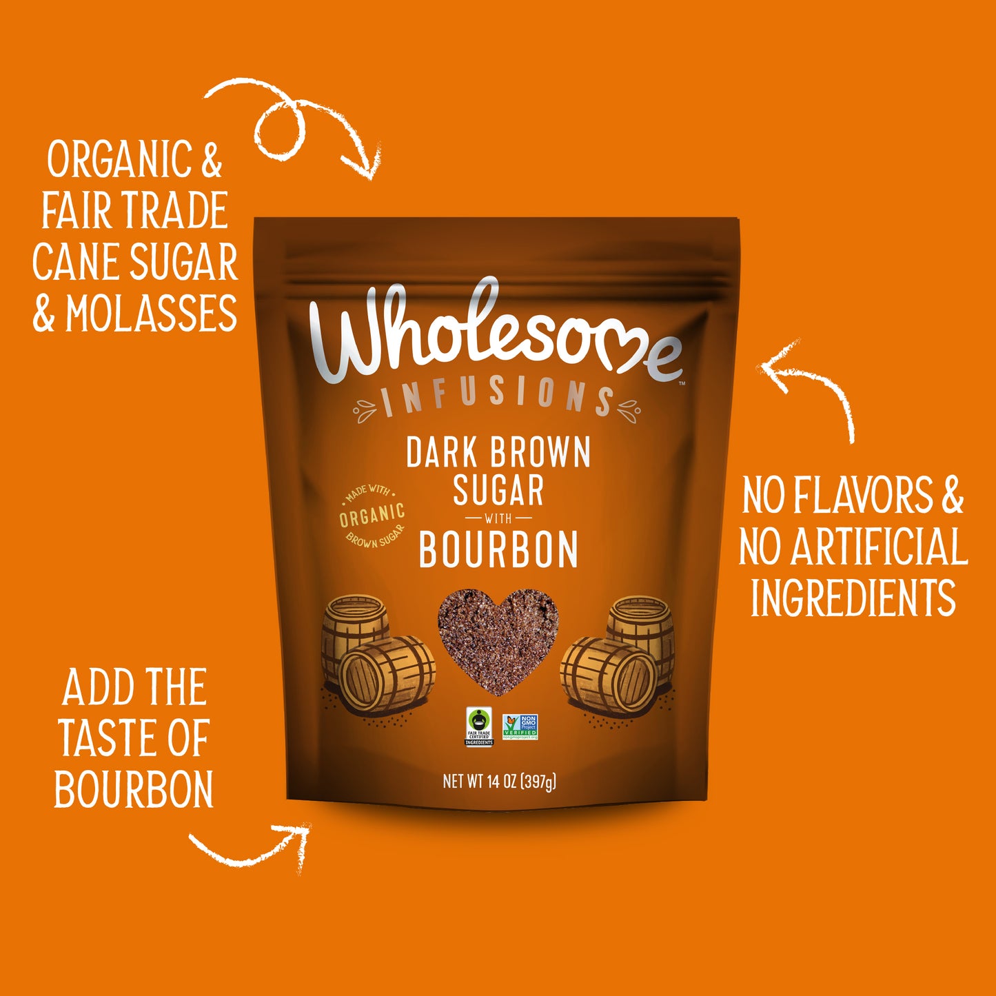 DARK BROWN SUGAR WITH BOURBON