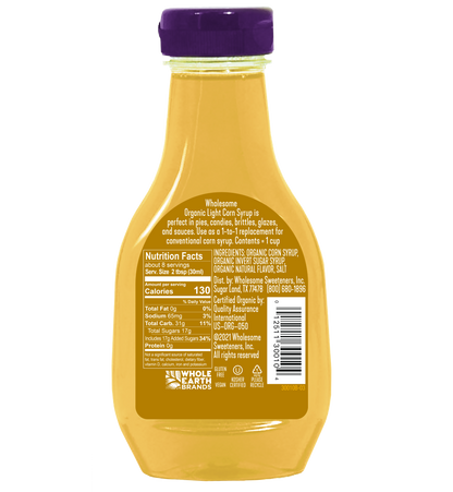 ORGANIC LIGHT CORN SYRUP