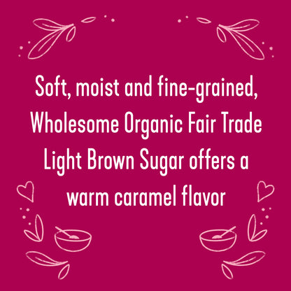 ORGANIC FAIR TRADE LIGHT BROWN SUGAR