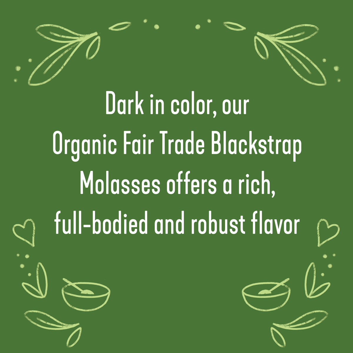 Wholesome Organic Blackstrap Molasses – 16 Fl Oz, USDA Organic, Fair Trade, Non-GMO