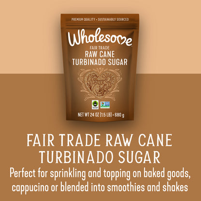 FAIR TRADE RAW CANE TURBINADO SUGAR