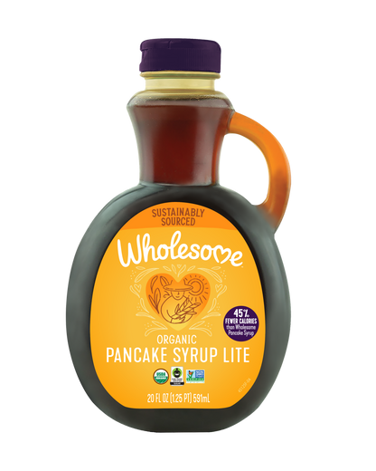 Wholesome Lite Pancake Syrup 1 Pack front view