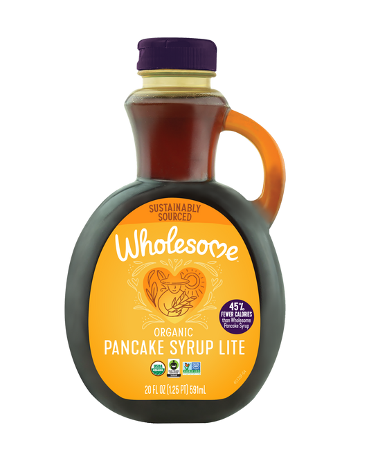 Wholesome Lite Pancake Syrup 1 Pack front view;Size_20oz - 1 Pack