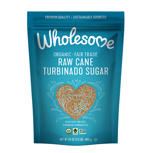 Wholesome Raw Cane Turbinado 1 Pack front view;Size_24oz - 1 Pack