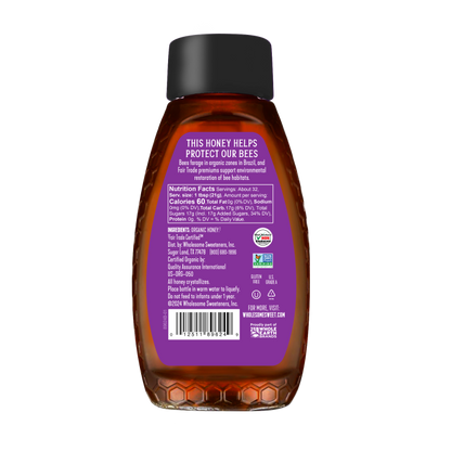 ORGANIC FAIR TRADE RAW UNFILTERED HONEY