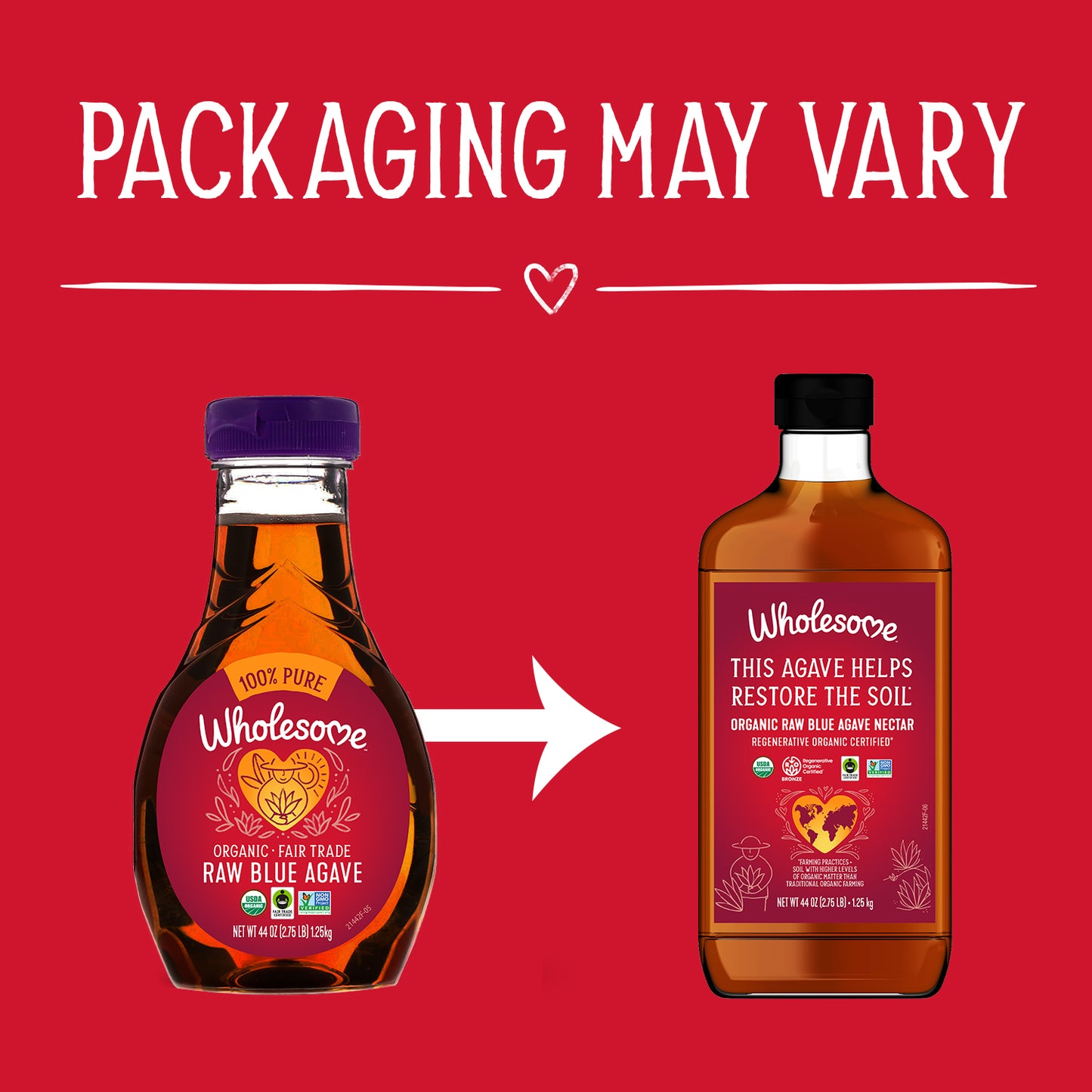 REGENERATIVE ORGANIC CERTIFIED® RAW BLUE AGAVE NECTAR