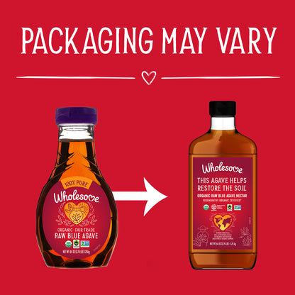 REGENERATIVE ORGANIC CERTIFIED® RAW BLUE AGAVE NECTAR