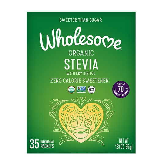 Wholesome Stevia 1 Pack front view;Size_35ct - 1 Pack