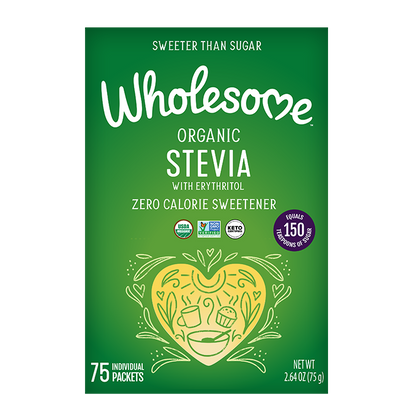 Wholesome Stevia 1 Pack front view