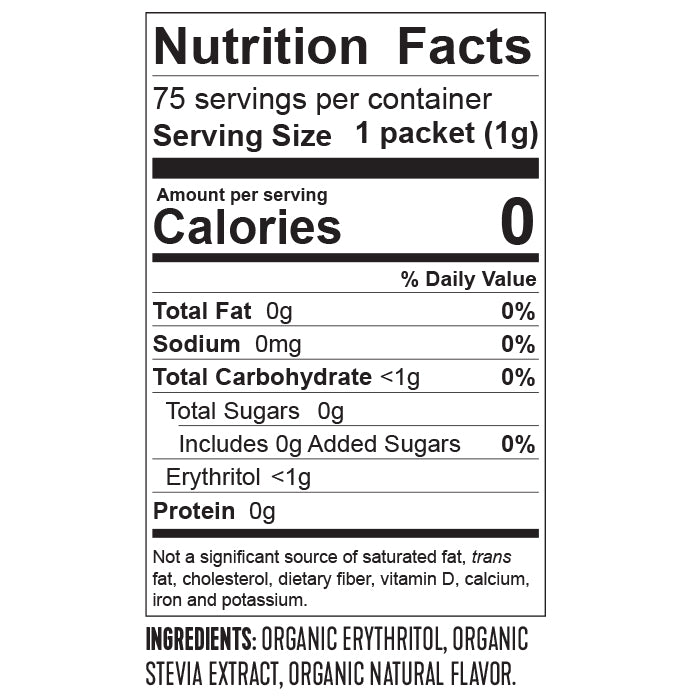 Wholesome Stevia 6 Pack NFP;Size_75ct - 6 Pack