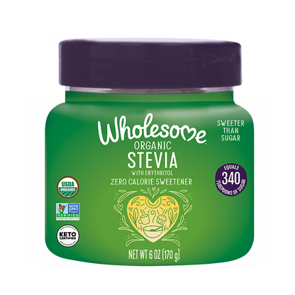 Wholesome Stevia 1 Pack front view