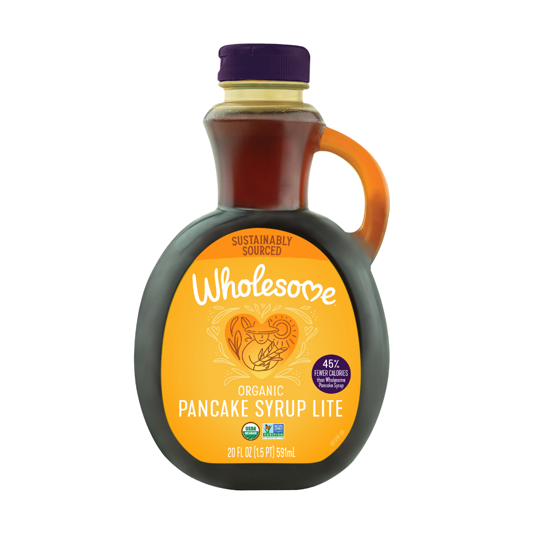 Wholesome Lite Pancake Syrup 1 Pack front view;Size_20oz - 1 Pack