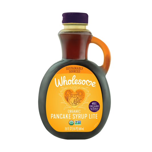 Wholesome Lite Pancake Syrup 1 Pack front view;Size_20oz - 1 Pack