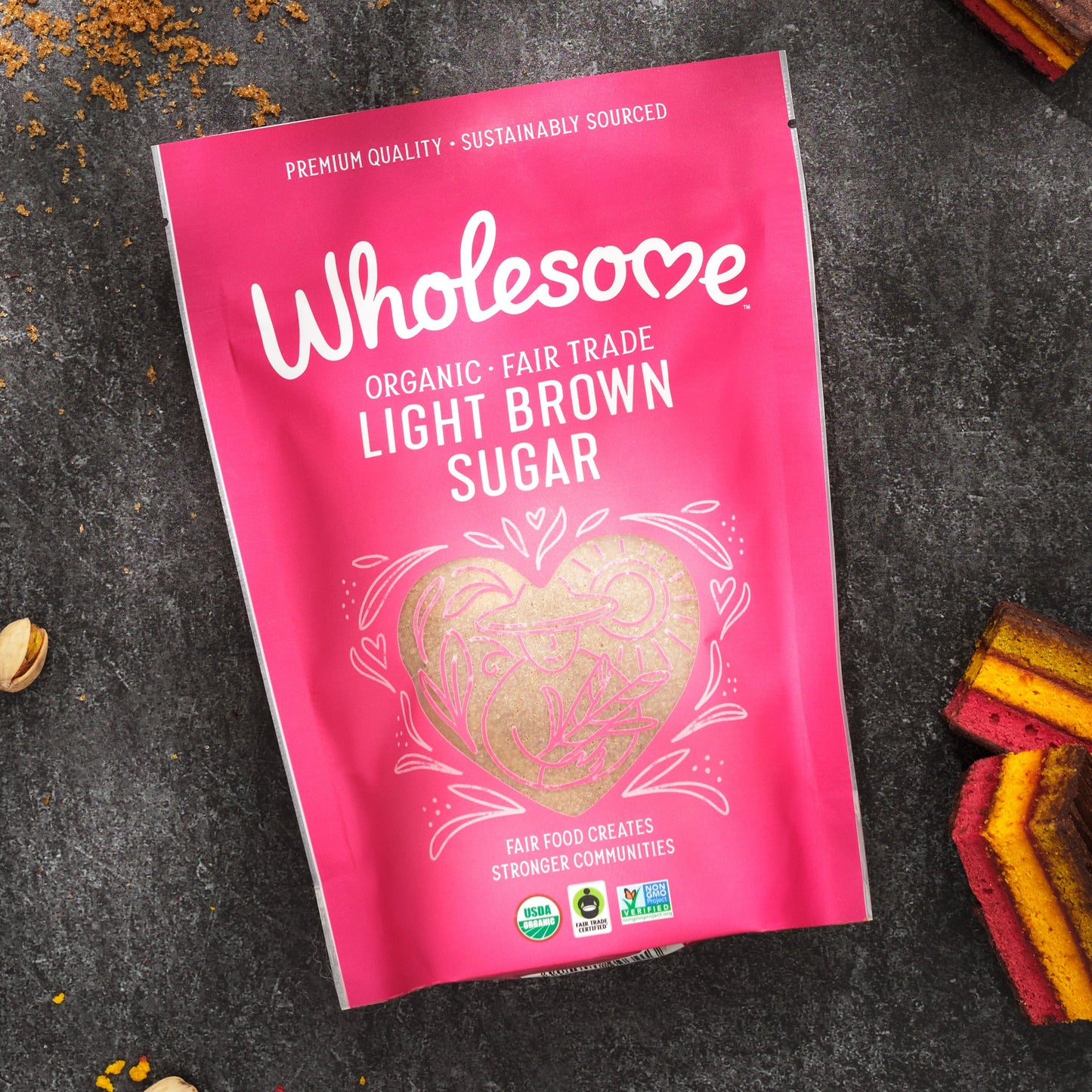 ORGANIC FAIR TRADE LIGHT BROWN SUGAR