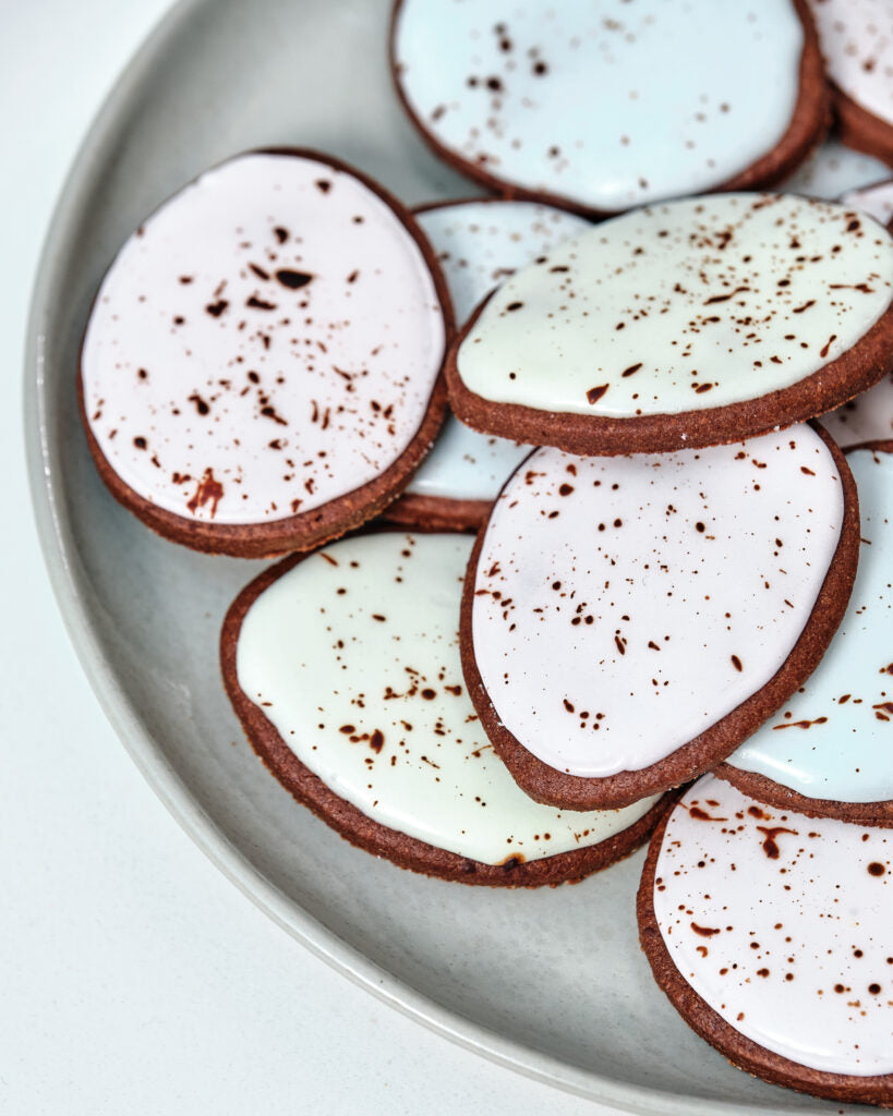 Chocolate Egg Cookies