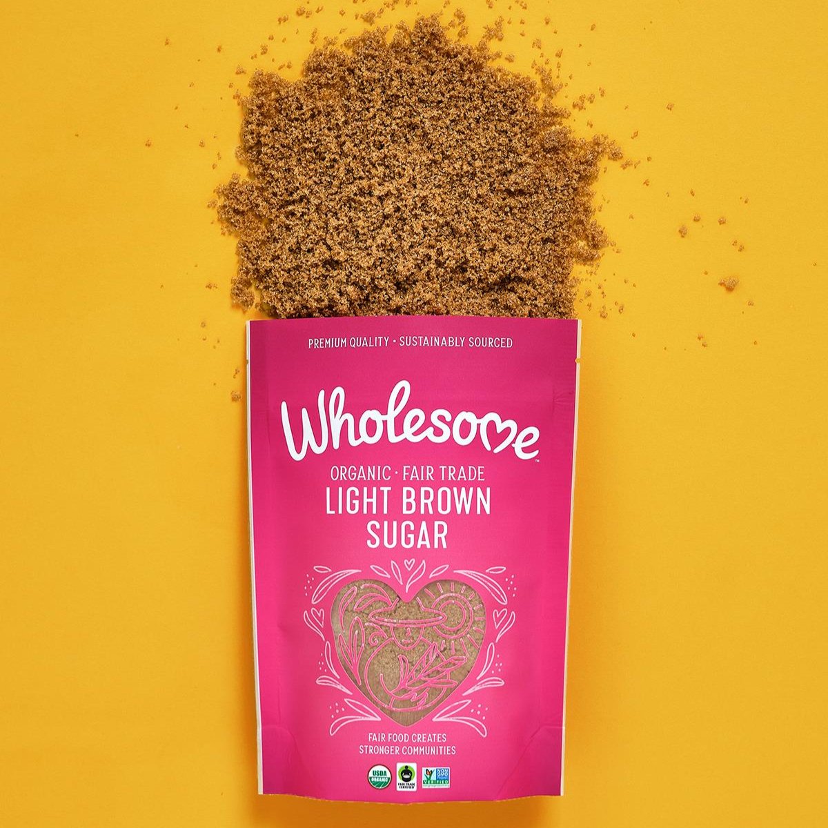 ORGANIC FAIR TRADE LIGHT BROWN SUGAR