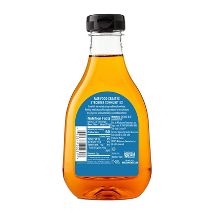 Wholesome Blue Agave 1 Pack back view