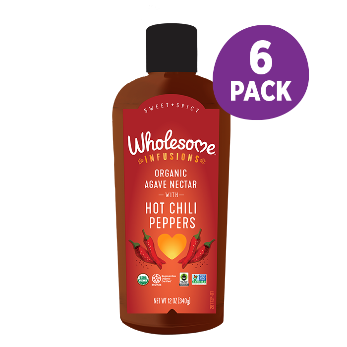 Wholesome Chili Agave 6 Pack front view