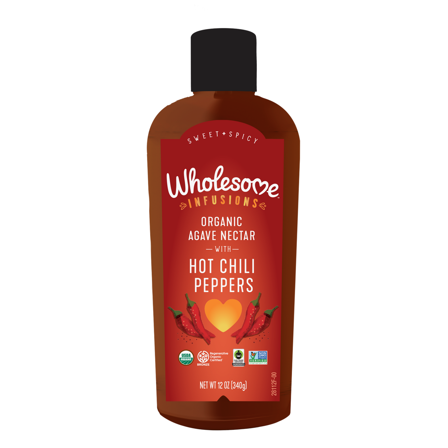 Wholesome Chili Agave 1 Pack front view;Size_12oz - 1 Pack