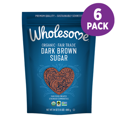 Wholesome Dark Brown 6 Pack front view