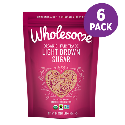 Wholesome Light Brown 6 Pack front view